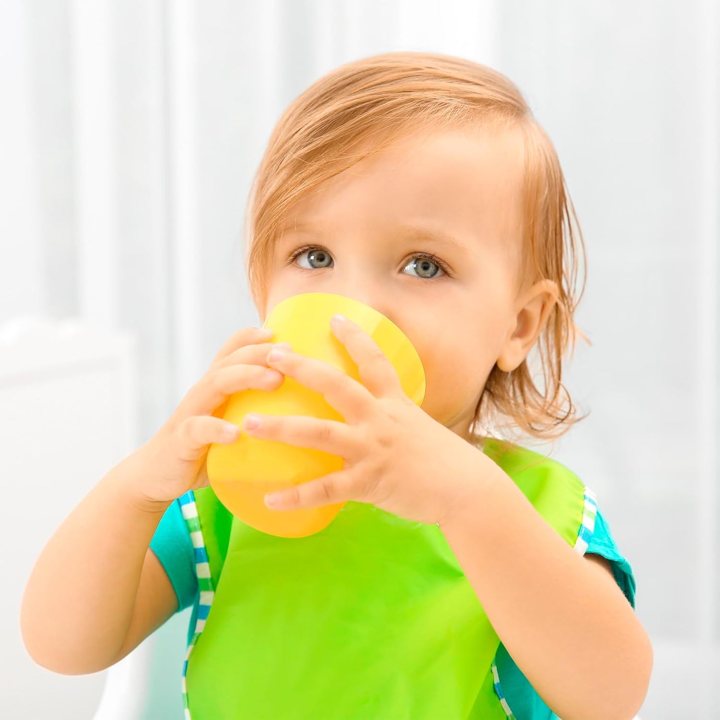 Avanchy Silicone Training Cup – 12 oz Open Cup for Toddlers and Infants – Ideal for Baby Led Weaning and Transitioning from Bottles, Magenta