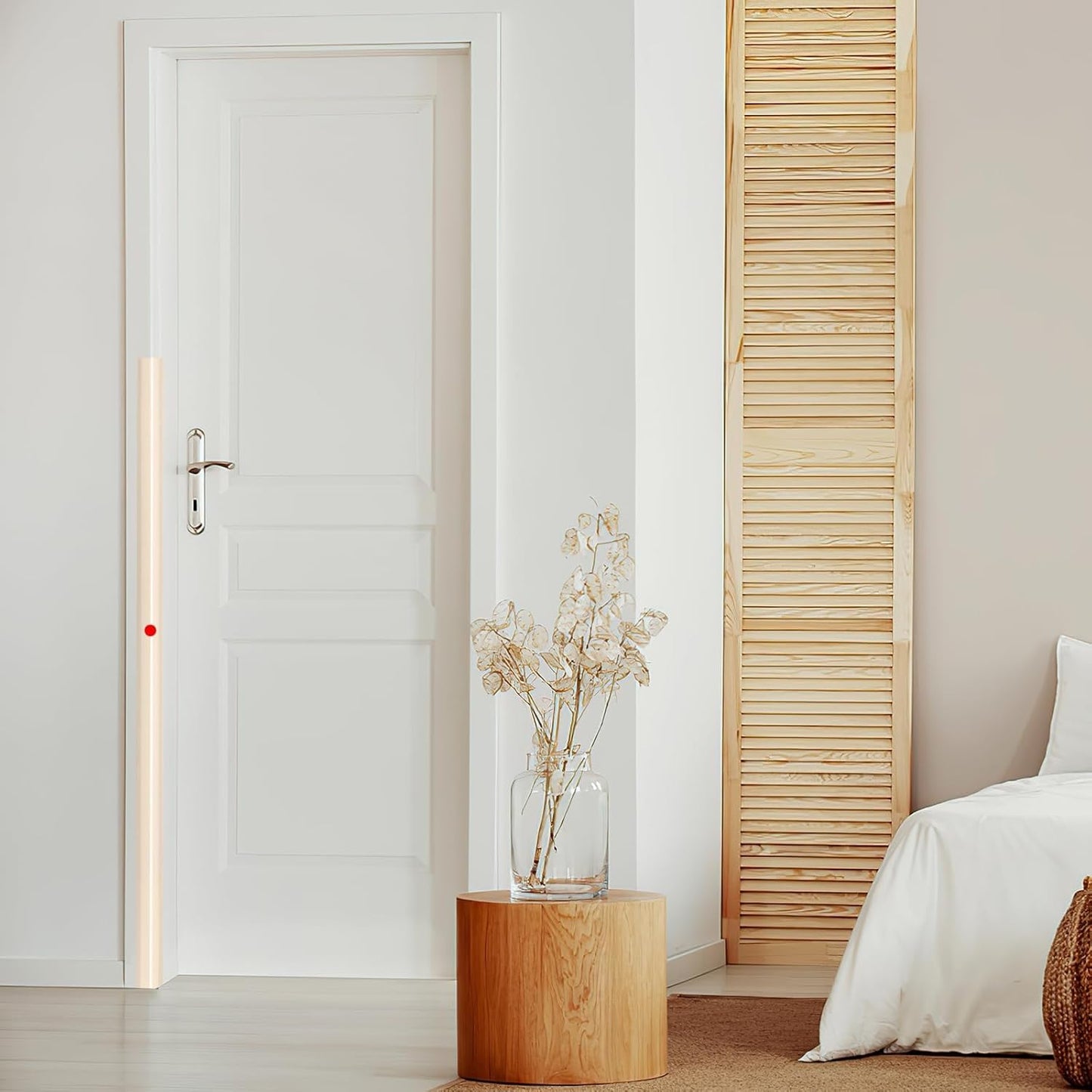 2PCS Wall Corner Protectors Guards - Self Adhesive Corner Protector & Corner Guards for Walls Edge Protection, Easy to Apply - No Tools Needed(Beige, 47.24"x1.18")