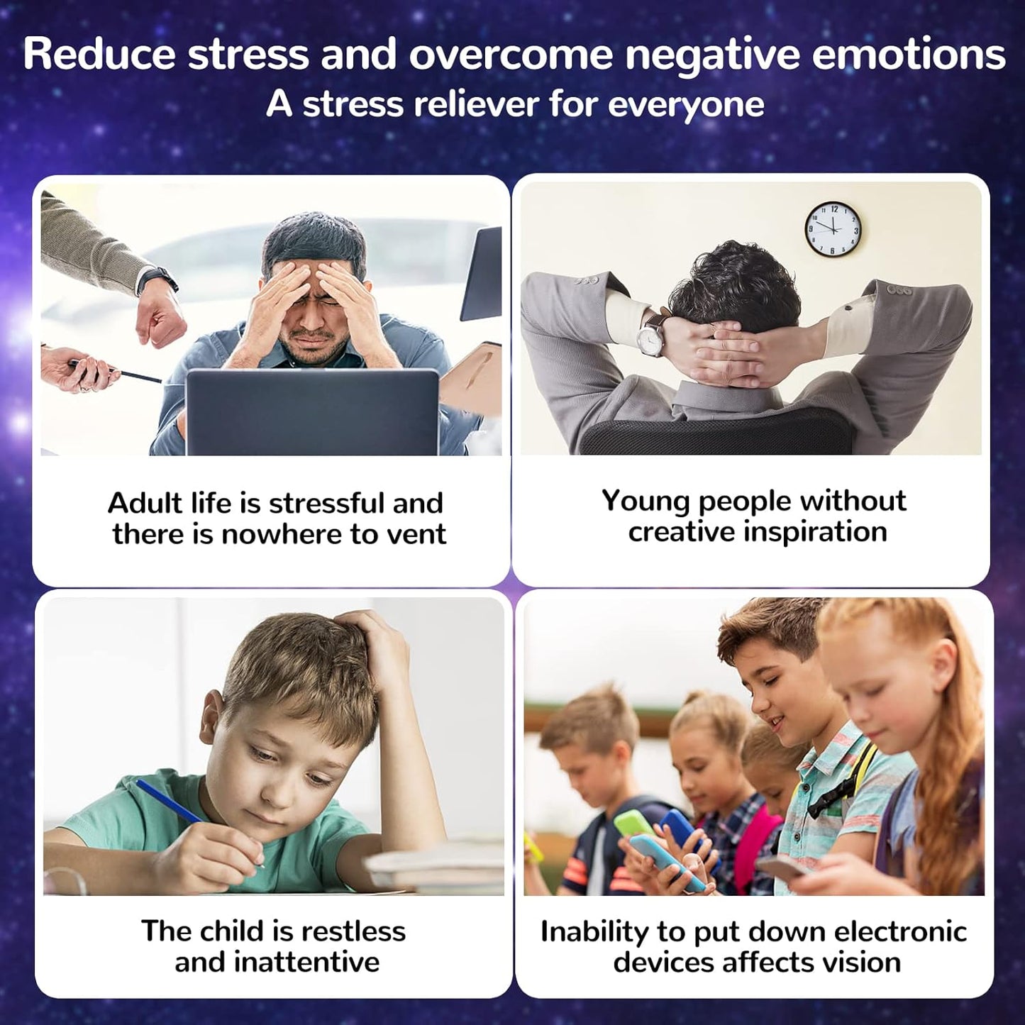 Fidget Infinity Cool Cube Toys: Fidget Toy Hand Held Magic Cubes Cool Stuff Gadgets Things Unique Birthday Gifts Boys Girls Kids Adults Anxiety Stress Relief Sensory Christmas Stocking Stuff Gift Toys