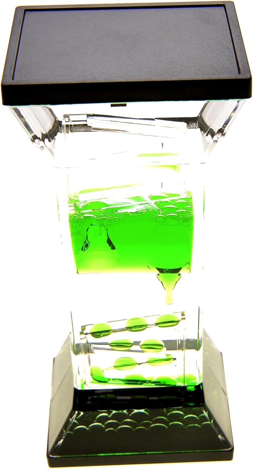 Liquid Motion Bubbler Sensory Toy, Fidget Toy for Desk Tops | Calming and Relaxing ADHD, Anxiety, and Autism Toy for Kids and Adults | Handheld Water Game