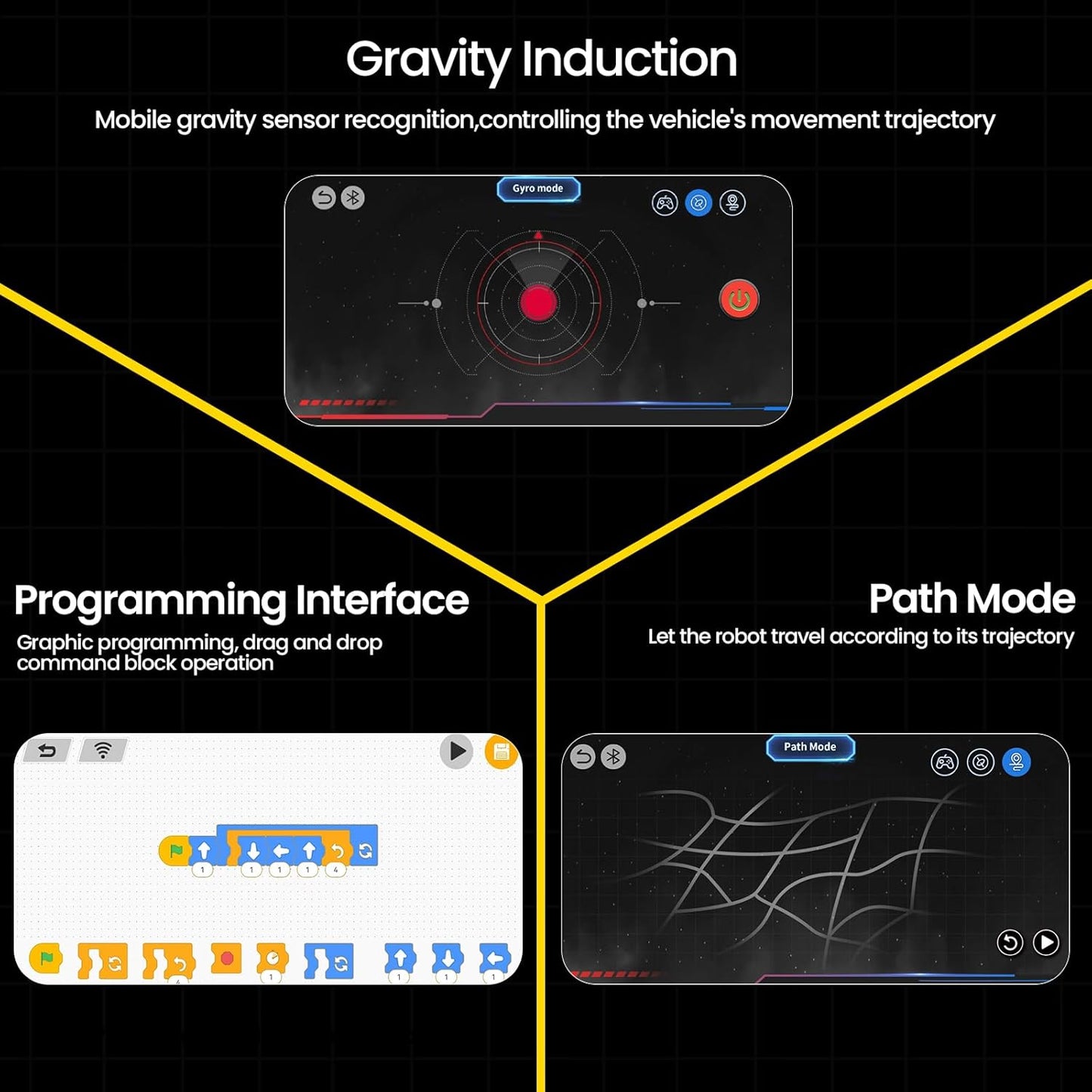 5-in-1 STEM Robot Building Kit for Kids Ages 8-16, Remote & App Controlled, Rechargeable Engineering Learning DIY Coding Toy, Educational Building Blocks Gift for Girls & Boys (673 PCS)