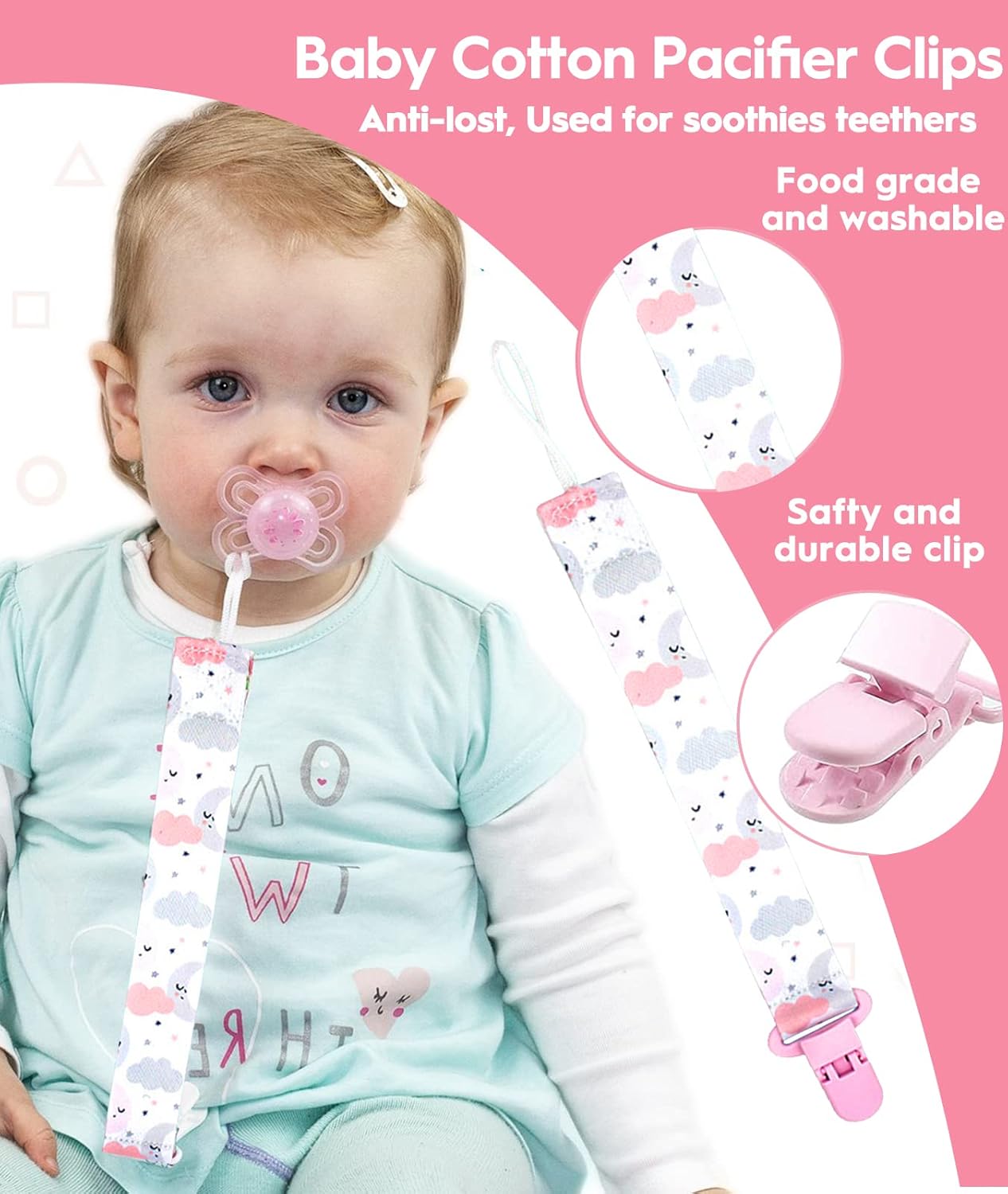 Baby Healthcare and Grooming Kit, Safety Newborn Nursery Baby Care Kit, with Hair Brush Comb, Nail Clipper, Thermometer, Pacifier Clip, Baby Registry Search, Baby Girl Boy Newborn Essentials