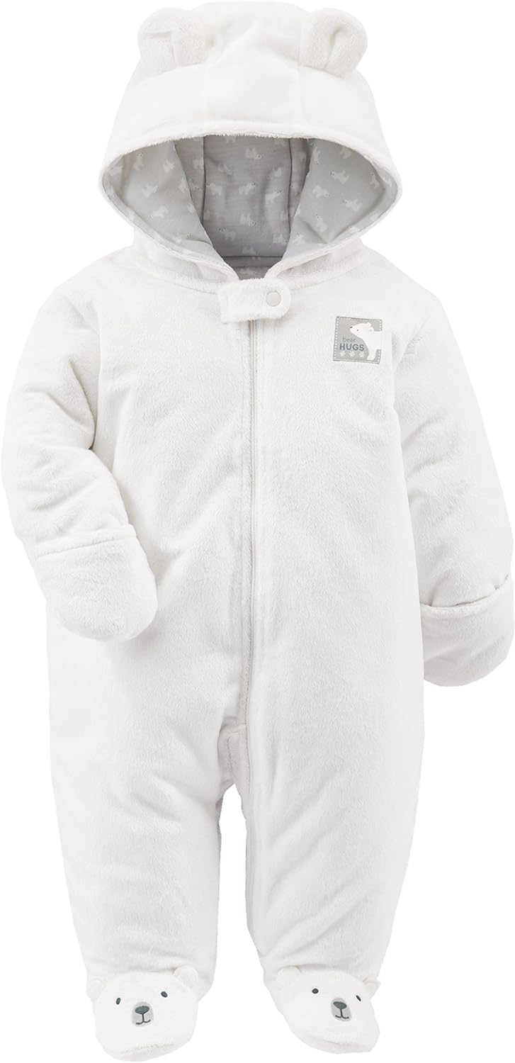 Simple Joys Kid's Pram Ivory Bear Outerwear