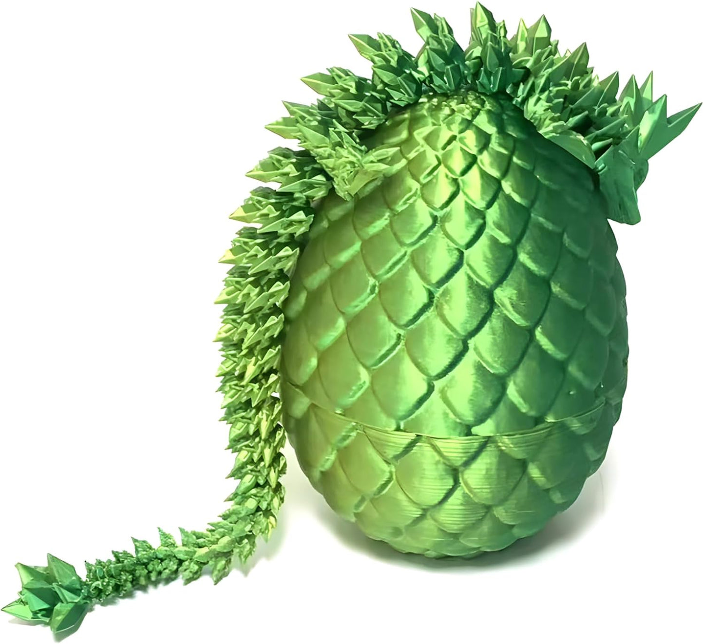 3D Printed Dragon Egg,Mystery Crystal Dragon Fidget Toys,Articulated Dragon,Home Desk Decor Easter Surprise Dinosaur Eggs,Adults Fidget Toys for Autism/ADHD