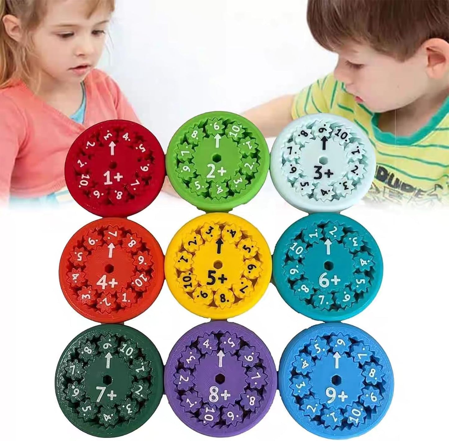 Math Fidget Spinners, Multiplication, Division are Used to Learn Arithmetic Educational Spinning Toys, Which are Intended for All Those Who are Restless (9 multiplication and division)