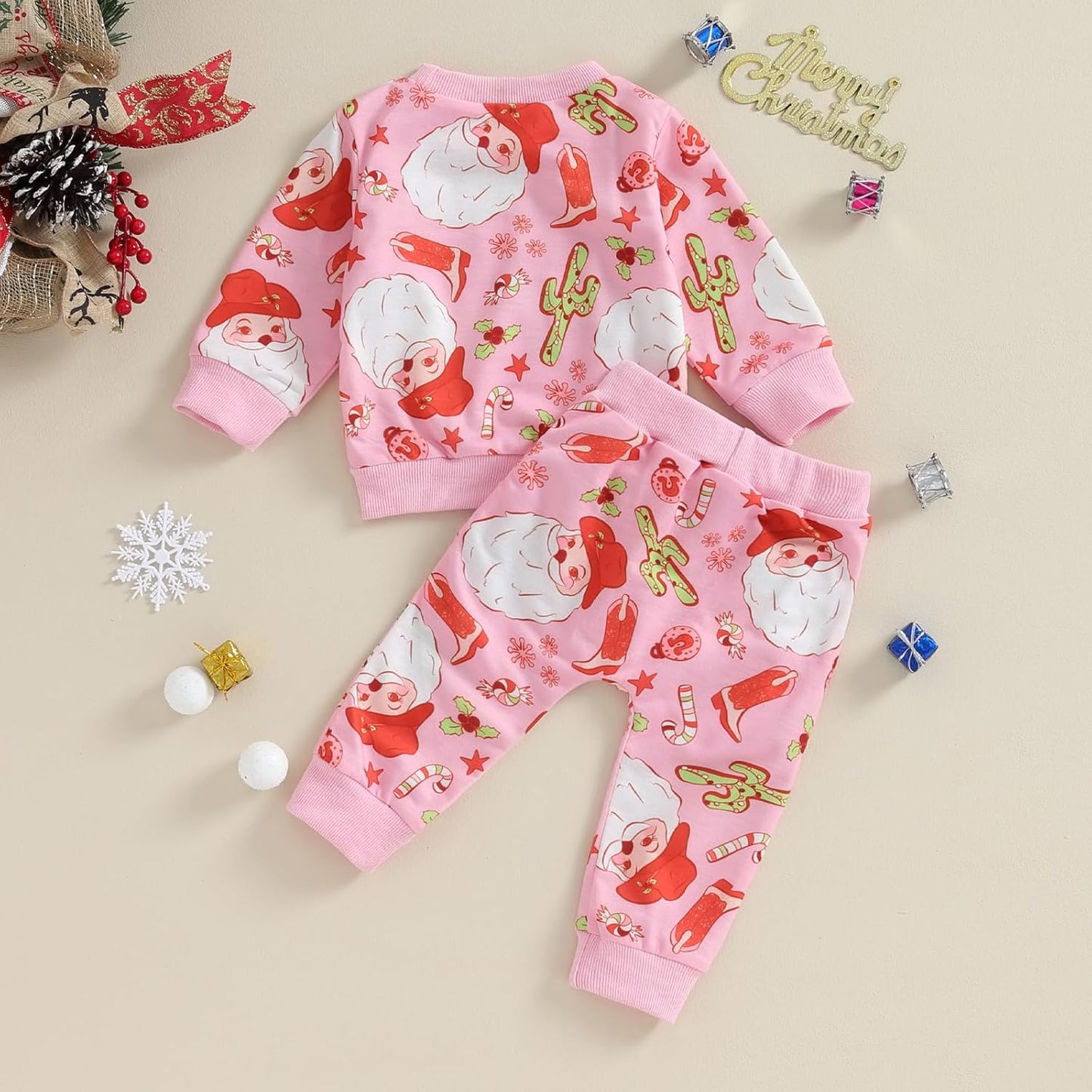 0-4T Toddler Boy Girl Halloween Outfit Fall Clothes Ghost Long Sleeve Sweatshirt Top Pants Baby Halloween Clothes