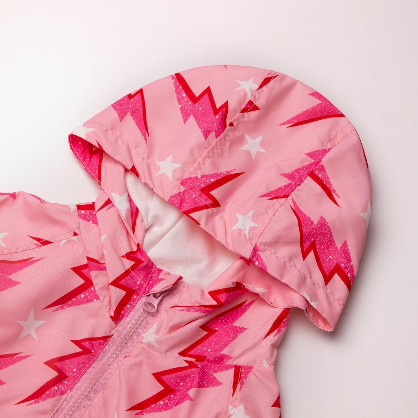 WELAKEN Lightweight Jacket for Girls Kids & Toddler II Girls' Print Water-Resistant Jacket