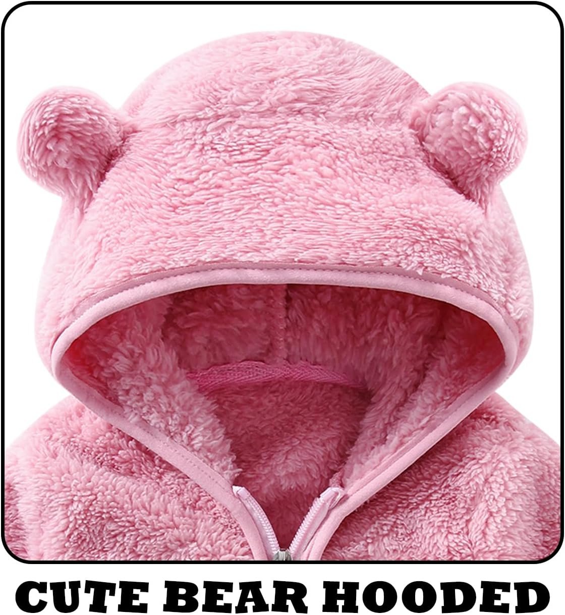 newborn boys girls 0-6 months winter jackets for baby coat warm flecee clothes