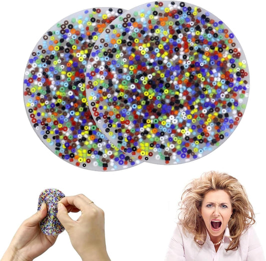 Skin Picking Fidget Toys, Skin Picking Pocket Pads to Pick, Sensory Toys for Skin Picking, Dermatillomania Fidget Toys, 10*10 ADHD OCD Fidget Toys Adults（2Pcs）