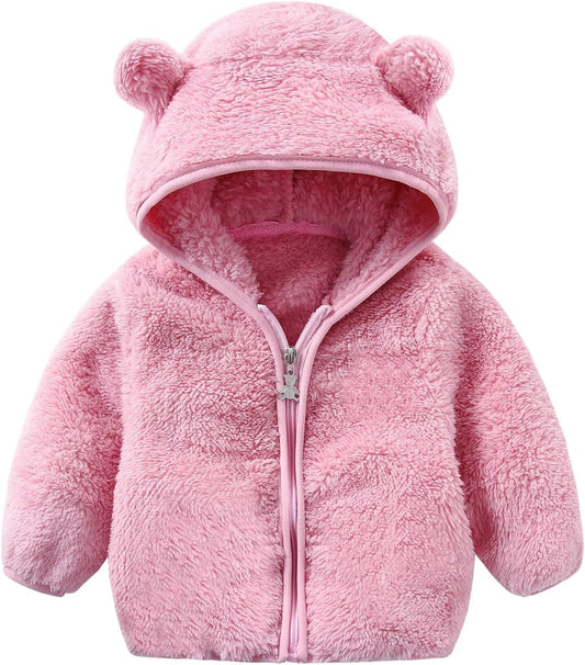 newborn boys girls 0-6 months winter jackets for baby coat warm flecee clothes