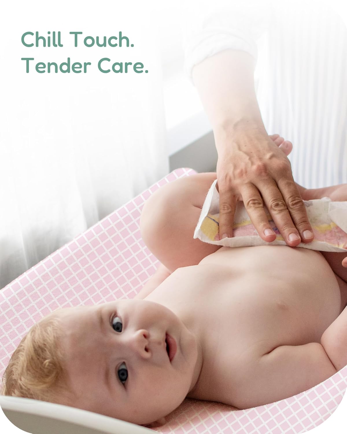 Extra Stretchy Changing Pad Cover, Ultra Soft Premium Jersey Knit Changing Pad Sheets, Unisex for Boys Girls, Fits All Standard Changing Tables/Dresser Tops - 2 Pack