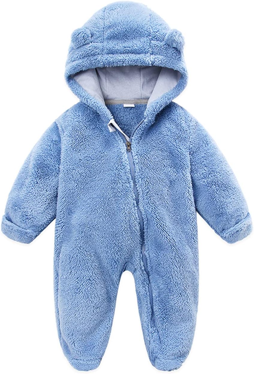 Baby Boy Girl Snowsuit Winter Warm Clothes Coat Infant Jumpsuit Toddler Outfit