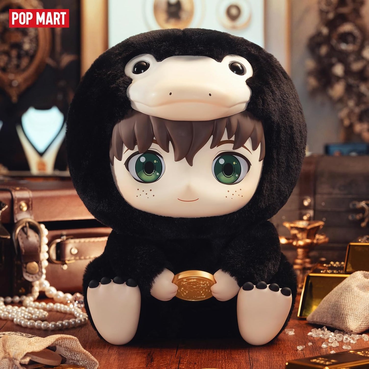 POP MART Harry Potter PVC Stuffed Toy Niffler Figurine, for for Mordern Home Décor, Collectible Art Toy