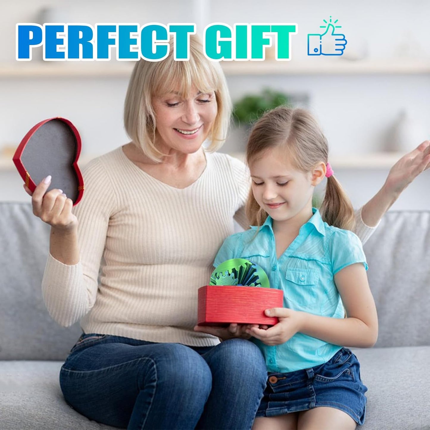 Interactive 3D Printed Gear Ball - Fun Fidget Toy for Kids and Adults - Perfect for Indoor and Outdoor Play - Durable Design for Endless Entertainment