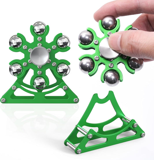 Desk-Fidget-Toys for Ferris-Wheels-Spinner: Metal Kinetic-Spinner 4mins, Cool-Gadgets for Kid Children Teen Adult EDC-Toy, ADHD Tools Cool-Stuff Stress Relief Gift for Office Home School Christmas