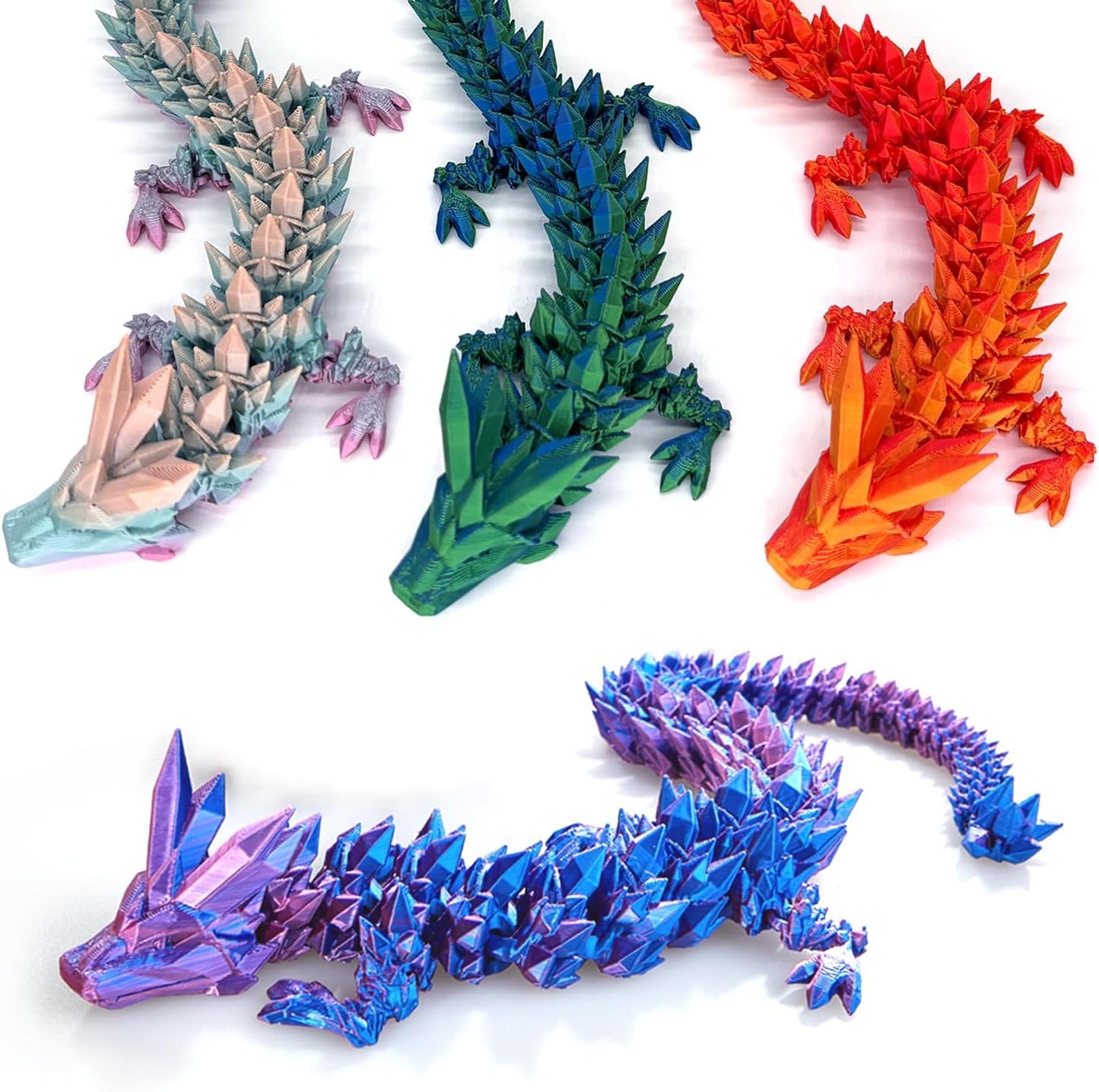 Easter Eggs 3D Printed Dragon Egg Dragon Eggs with Dragon Inside Fidget Toys Pendant Desk Decorative Easter Egg Fillers Easter Gifts for Boys Kids Home Office Decor (Laser Purple)