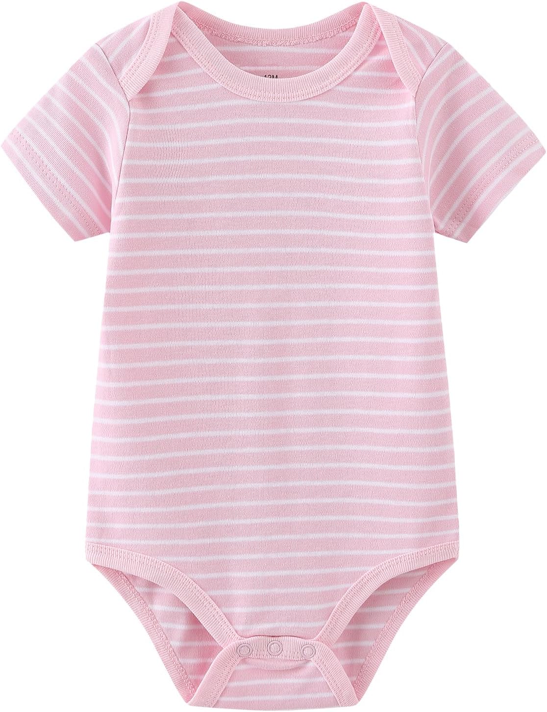 Baby Bodysuit and Pant Set 10-pcs Cotton Soft Newborn Boy Girl Clothes Outfits