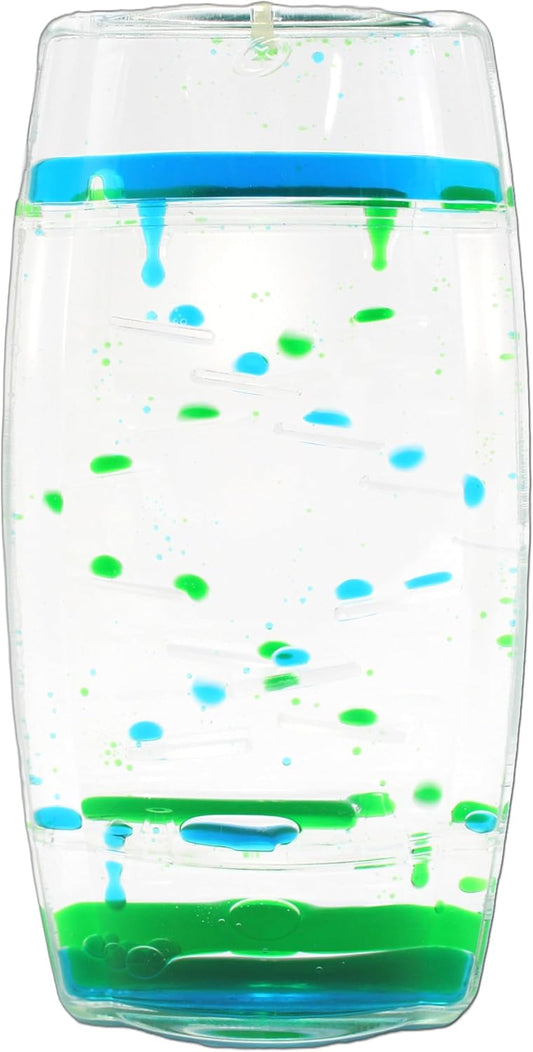 PowerTRC Liquid Motion Spiral Timer Fidget Desk Calming and Soothing Toy | A Beautiful Sensory Visual Ooze Tube Toy for Anxiety, ADHD & Autism