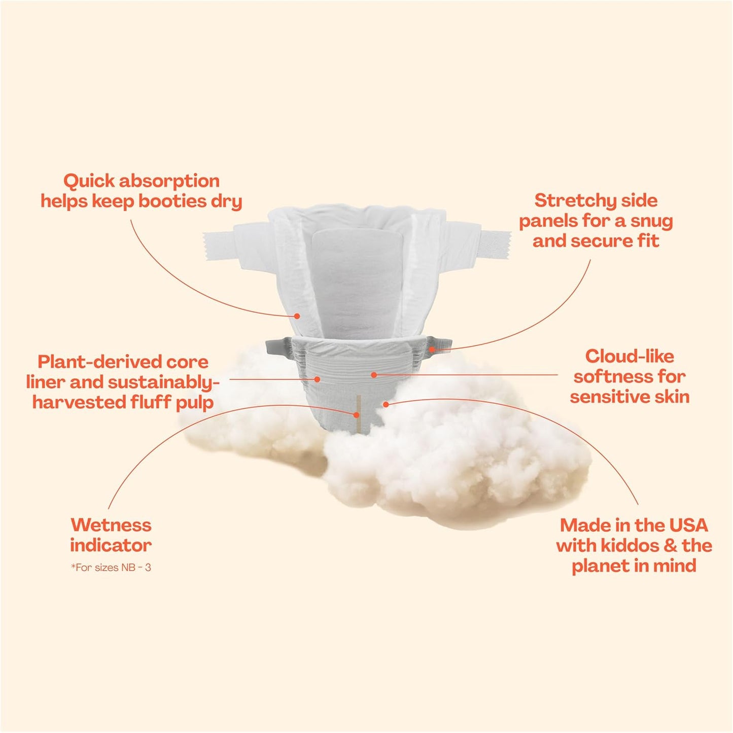 Hello Bello Premium Diapers, Size 3 (14-24 lbs) Surprise Pack for Boys - 100 Count (Pack of 1), Hypoallergenic with Soft, Cloth-Like Feel - Assorted Boy & Gender Neutral Patterns