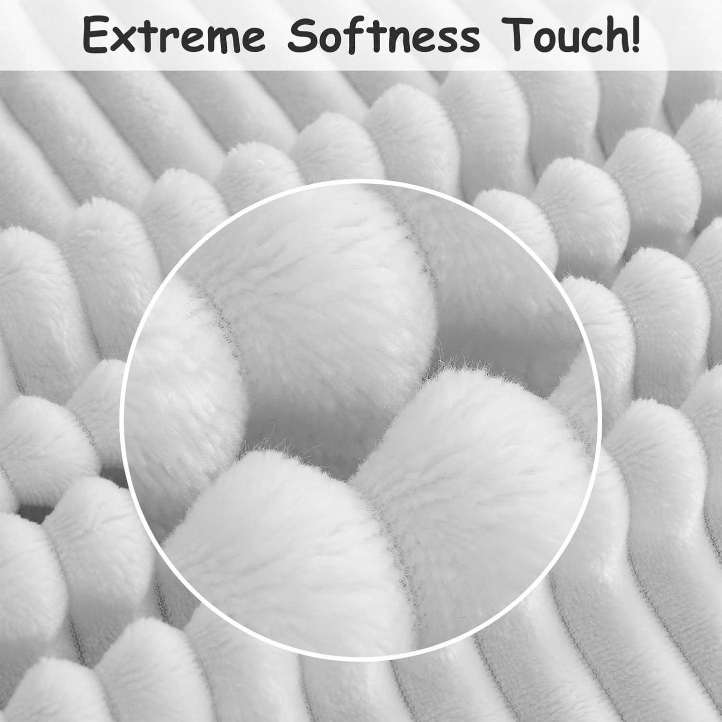 Soft Fleece Baby Blanket Ultra Cozy Grey Baby Blankets for Boys Warm and Lightweight Infant Toddler Newborn Receiving Gift with Reversible Stripes for Crib Stroller, 30x40 Inch, Light Grey