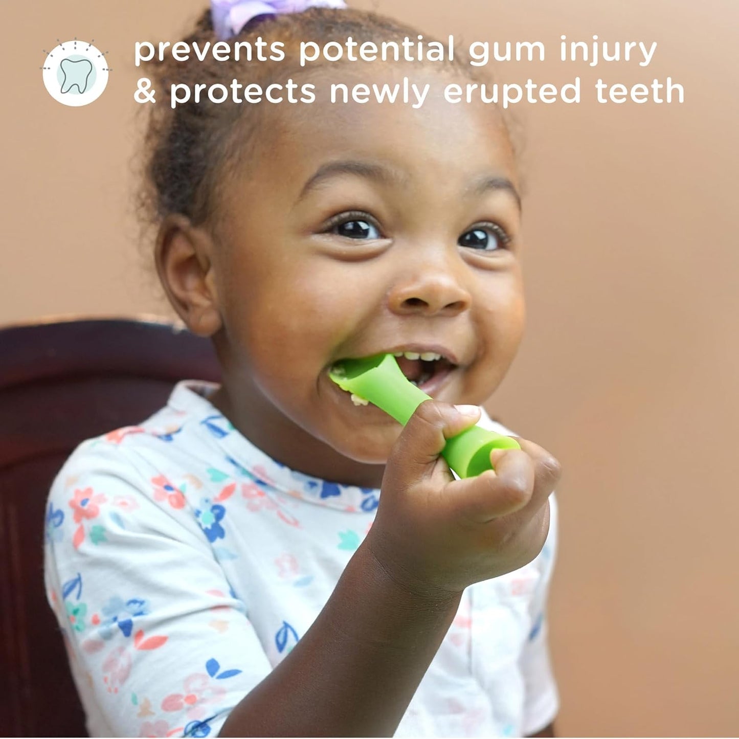 Olababy 100% Silicone Soft-Tip Training Spoon for Baby Led Weaning 2pack (Kiwi/Lemon)