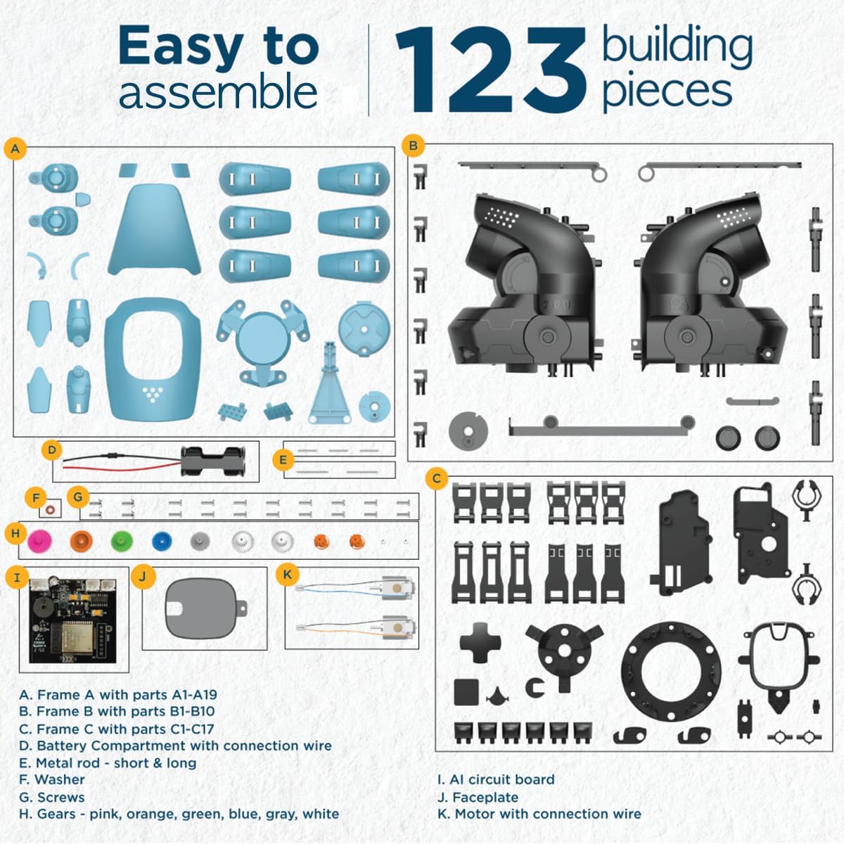 Thames & Kosmos Kai: The Artificial Intelligence Robot | Explore Machine Learning | Build an Innovative Smart Robot & Experiment with AI | App-Enabled for iOS & Android | Intro to AI for Kids