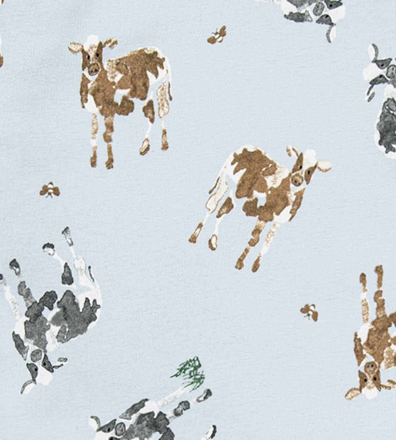 Burt's Bees Baby Boys' 2-Piece Long Sleeve Tee and Pants Organic Cotton Pajama Set