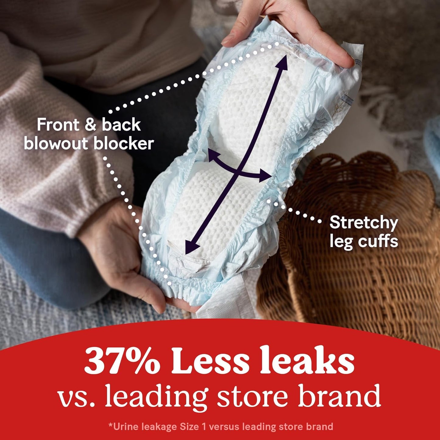 Huggies Size Newborn Diapers, Little Snugglers Baby Diapers, Size Newborn (up to 10 lbs), 31 Count, Packaging May Vary