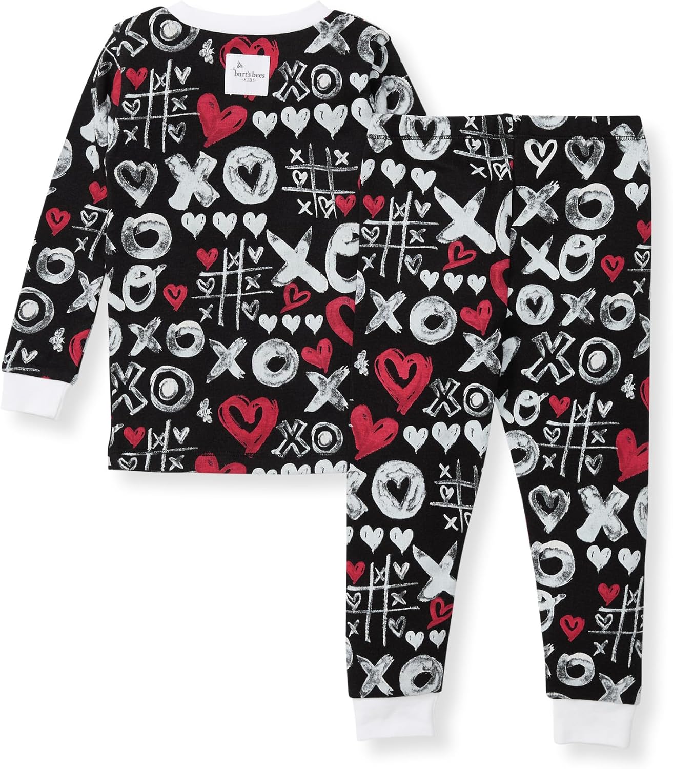 Burt's Bees Baby Boys' 2-Piece Long Sleeve Tee and Pants Organic Cotton Pajama Set