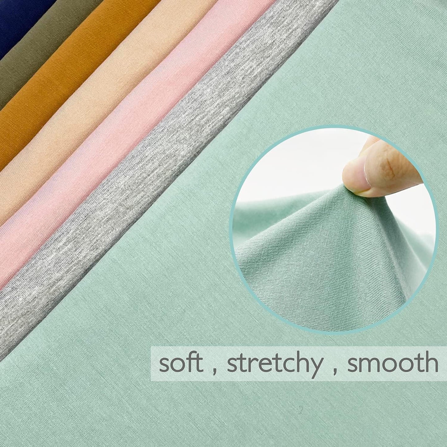 OWLOWLA Swaddle Blanket and Hat Set Newborn Swaddle Wrap Baby Receiving Blanket for Baby Boys Girls(Black)