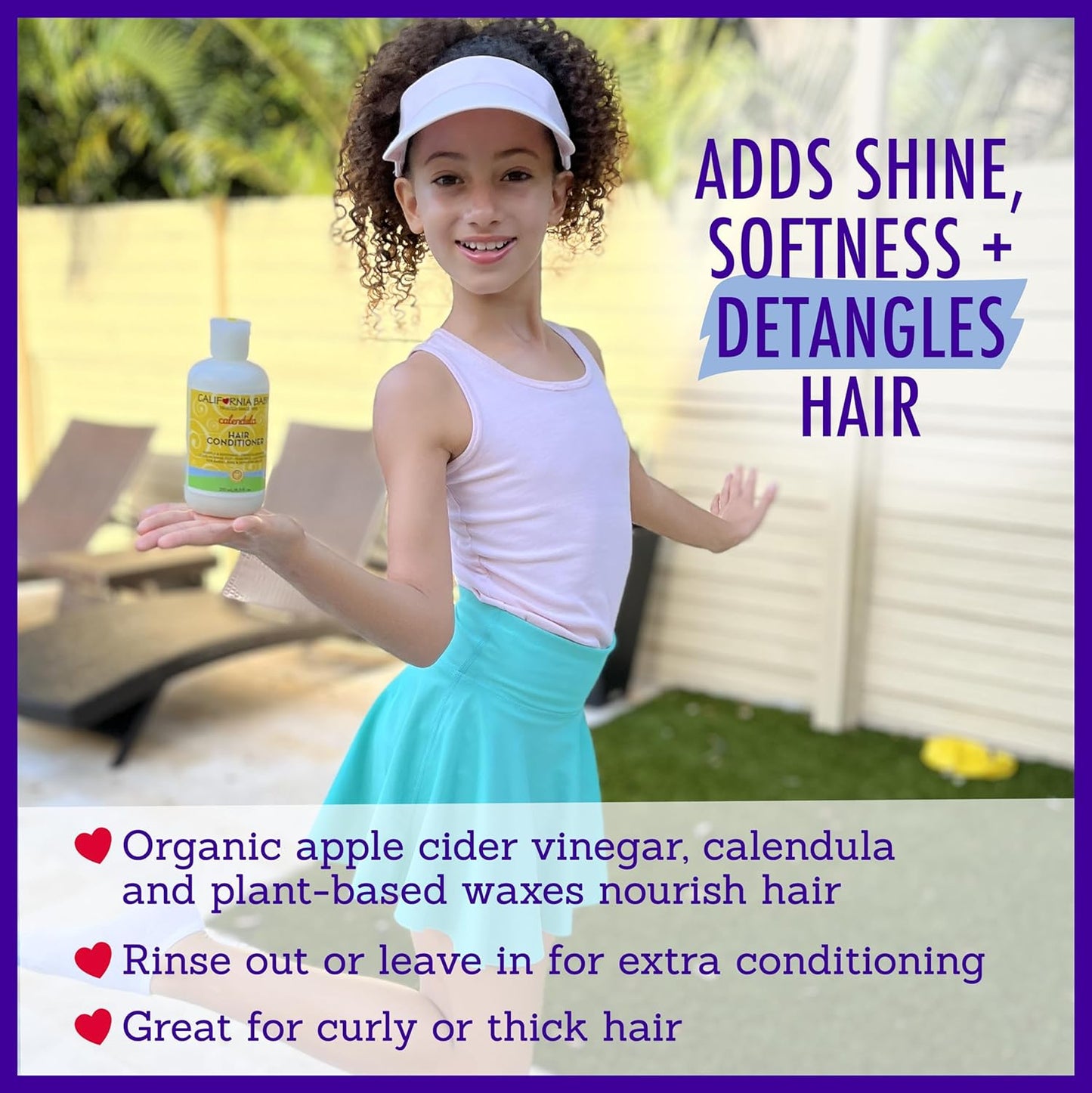 California Baby Calendula Baby Shampoo and Conditioner Set | 100% Plant-Based | 19oz Soothing Lavender Body Wash + 8.5oz Lavender Conditioner |