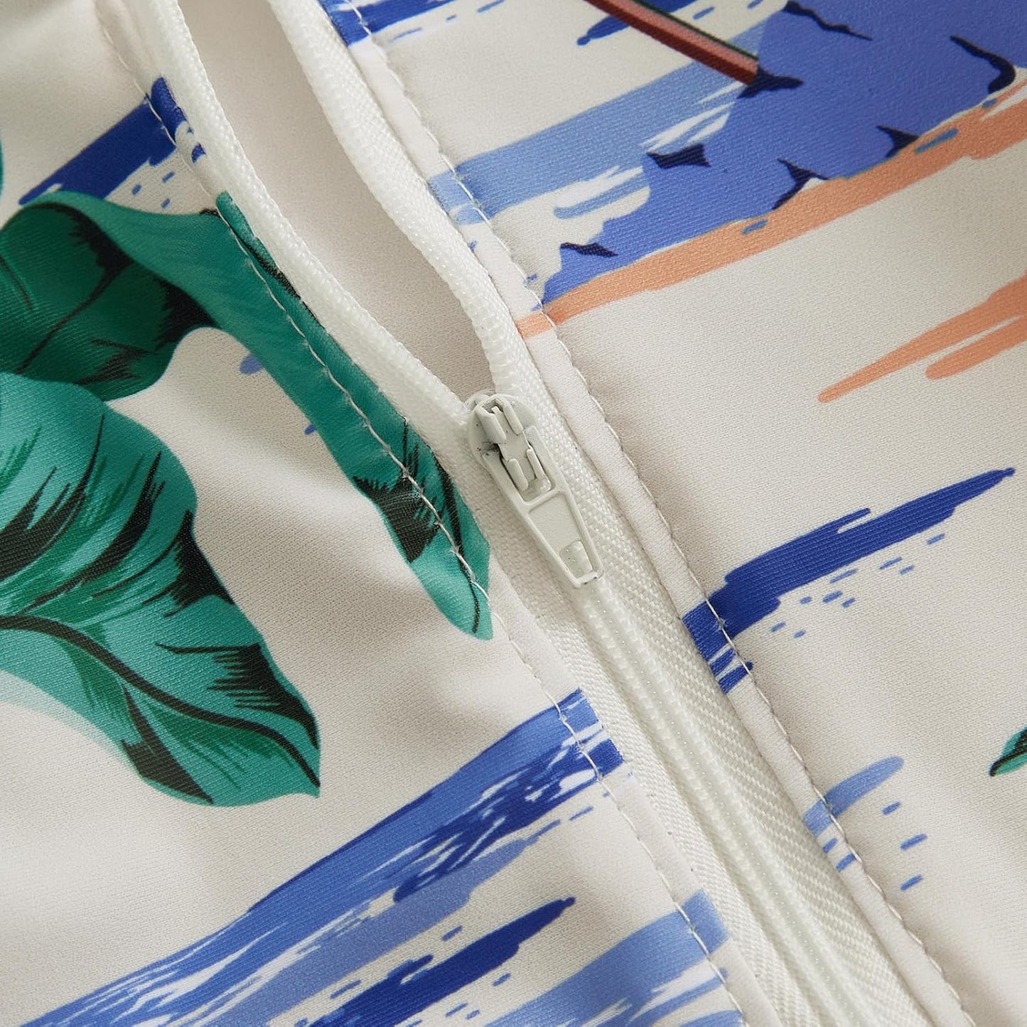 Hnyenmcko Baby/Toddler Boy Rash Guard Swimsuit Long Sleeve One Piece Zipper Swimwear Sunsuit Infant Bathing Suit Beachwear