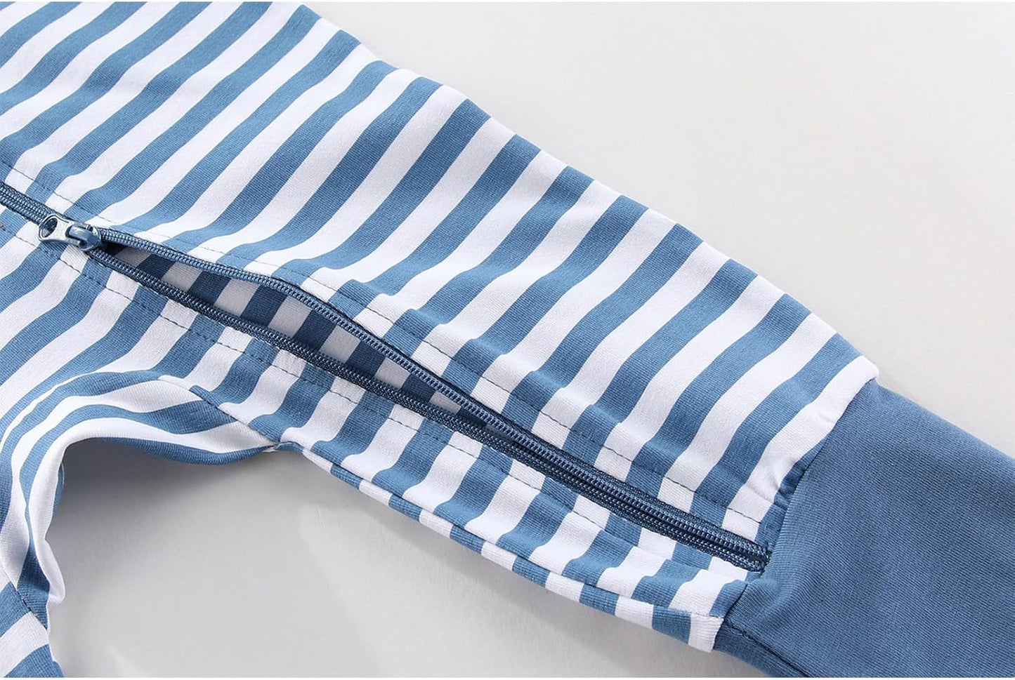 2 Pack Unisex Baby Short Sleeve Rompers 2 Way Zipper New Born One-Piece Jumpsuits 0-24Months Infant Outfits