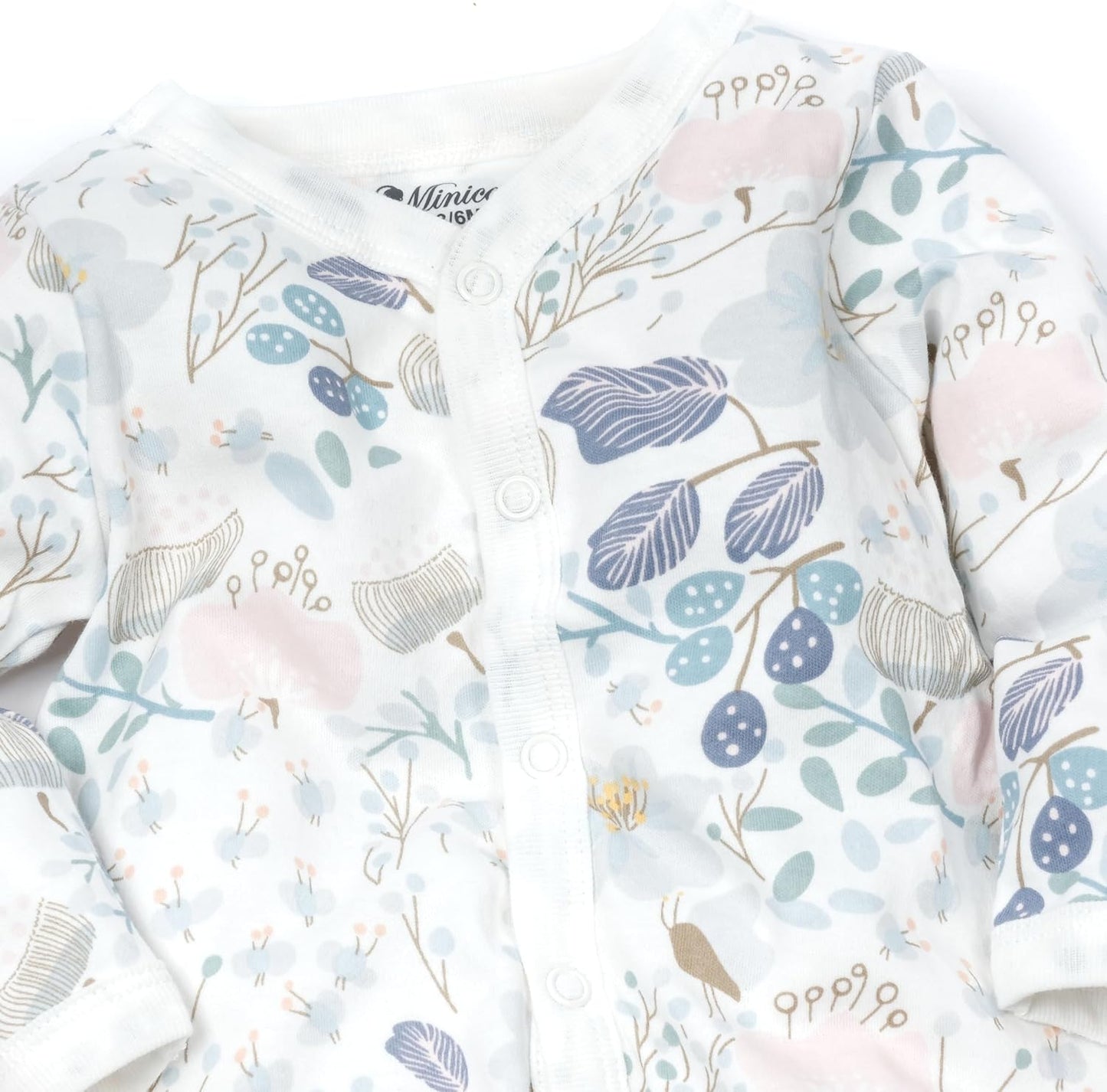 Baby Boys Girls Cotton Footies Multi Pack Long Sleeve Baby Footed One-Piece Jumpsuit Multi Pack