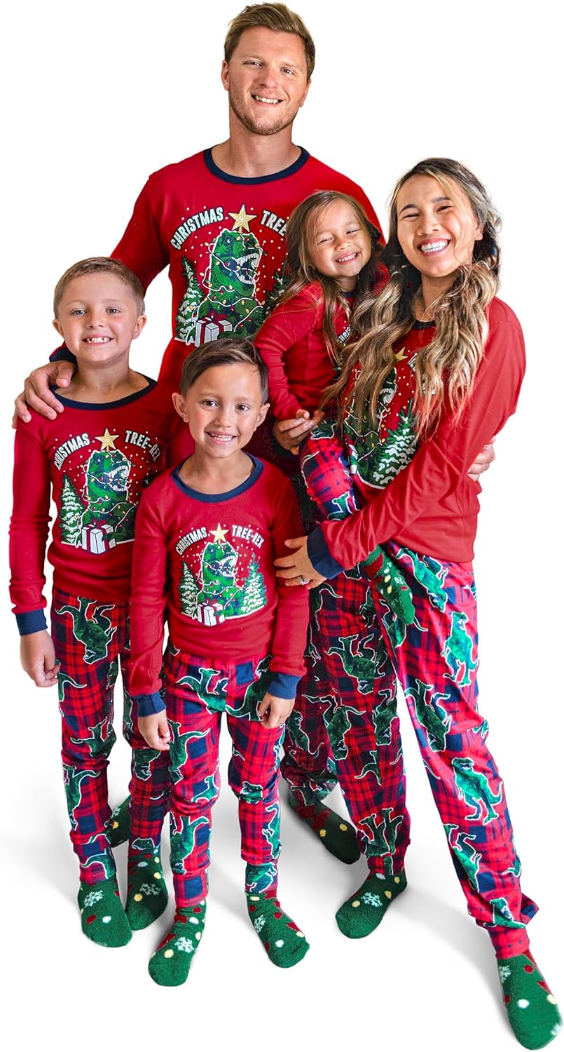 The Children’s Place Family Matching, Christmas and Holiday Pajama Sets, Cotton