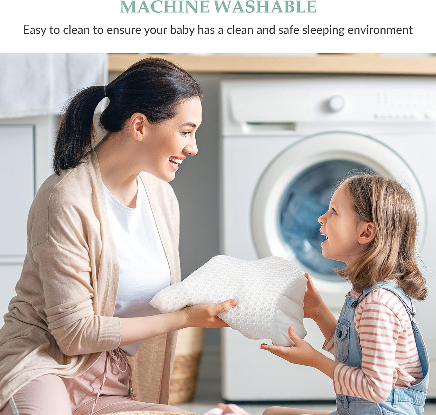 Breathable Crib Waterproof Mattress Protector Pad- Hypoallergenic - Noiseless - Washable- Breath Easy, Babies and Toddlers, Lab Tested - Crib Size 28"X52" by Slumberfy