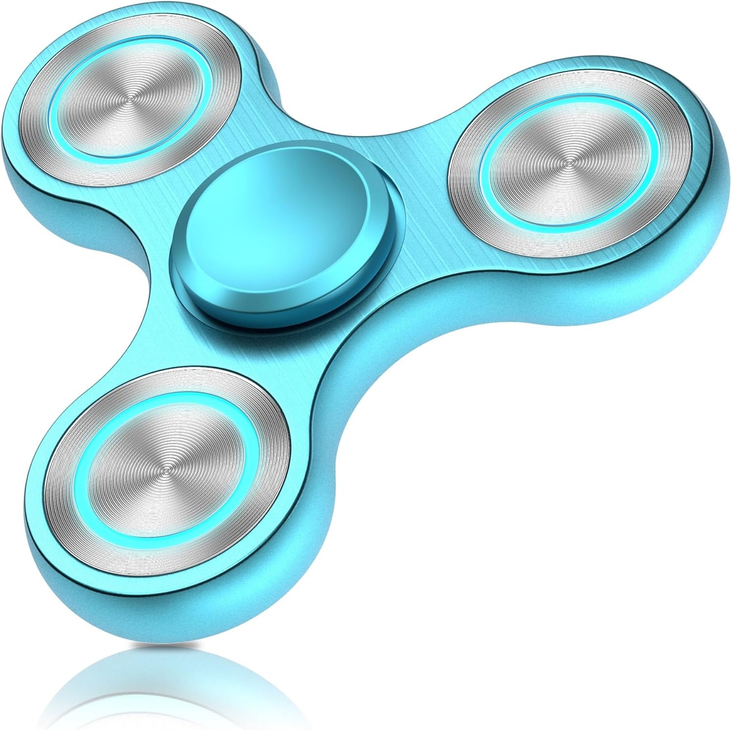 Fidget Spinners Toy, Metal Stainless Steel Bearing High Speed 4-8 Min Spins, EDC ADHD Stress Anxiety Relieves Fidgets Finger Toys, Spinner Toys for Adults and Kids