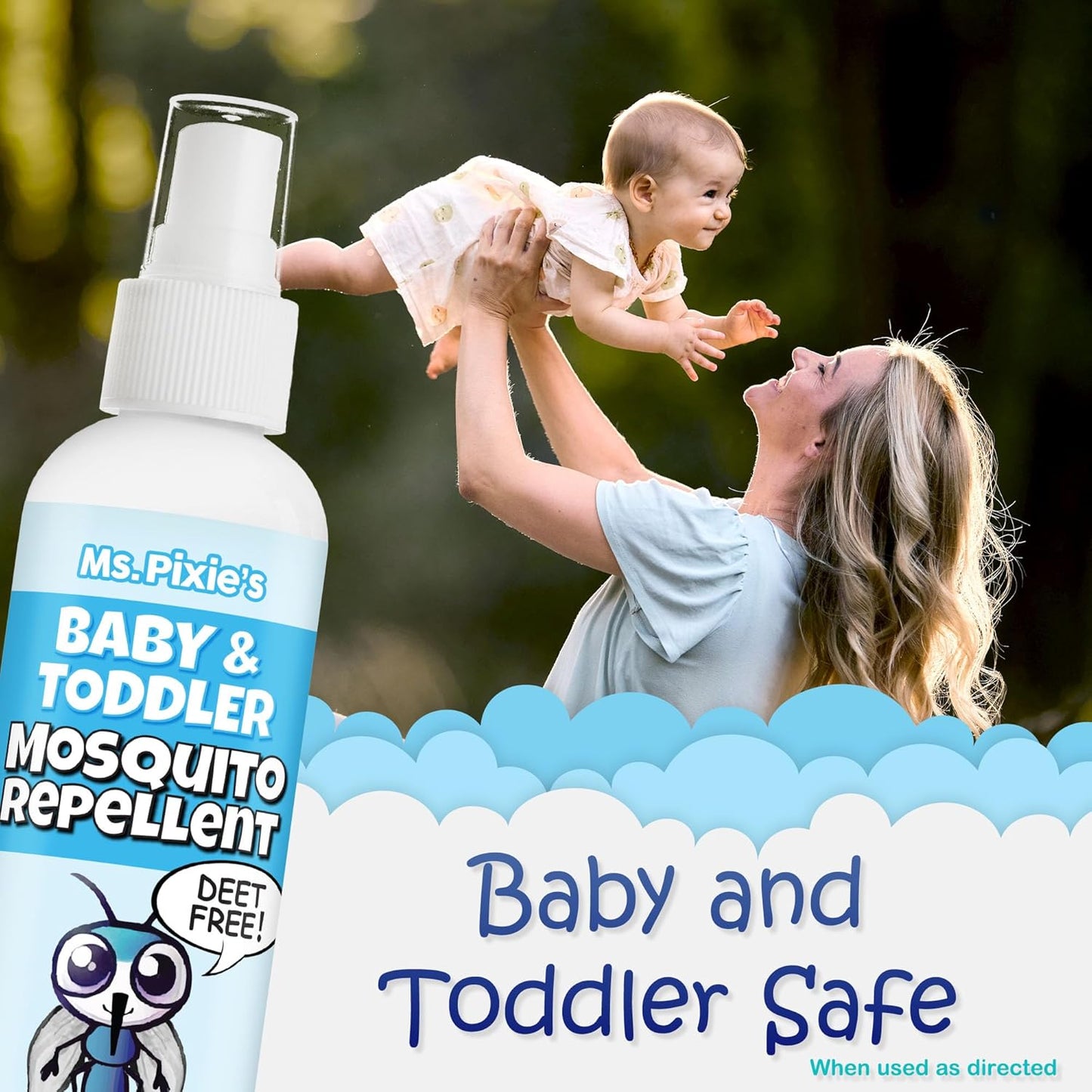 Ms. Pixie's Baby & Toddler Mosquito Repellent 6oz