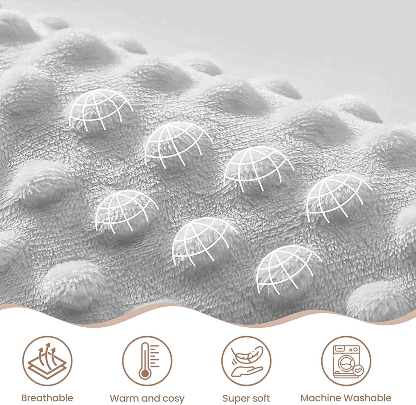 SANDJEST Kid Blanket for Boys with Double Layer Dotted Backing - Arrows Printed 30 x 40 Receiving Blankets Kids Gift for Birthday