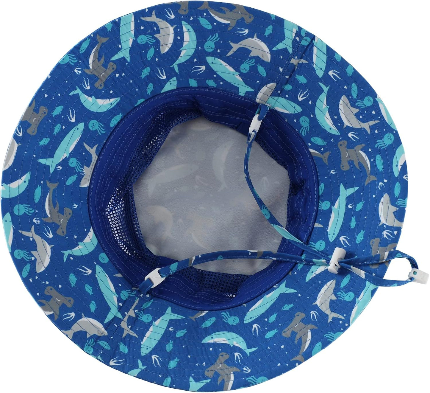 Home Prefer UPF50+ Wide Brim Sun Hat Boys Girls Sun Protection Hat Zoo Beach Swim Safari Bucket Hat for Baby Toddler Kid