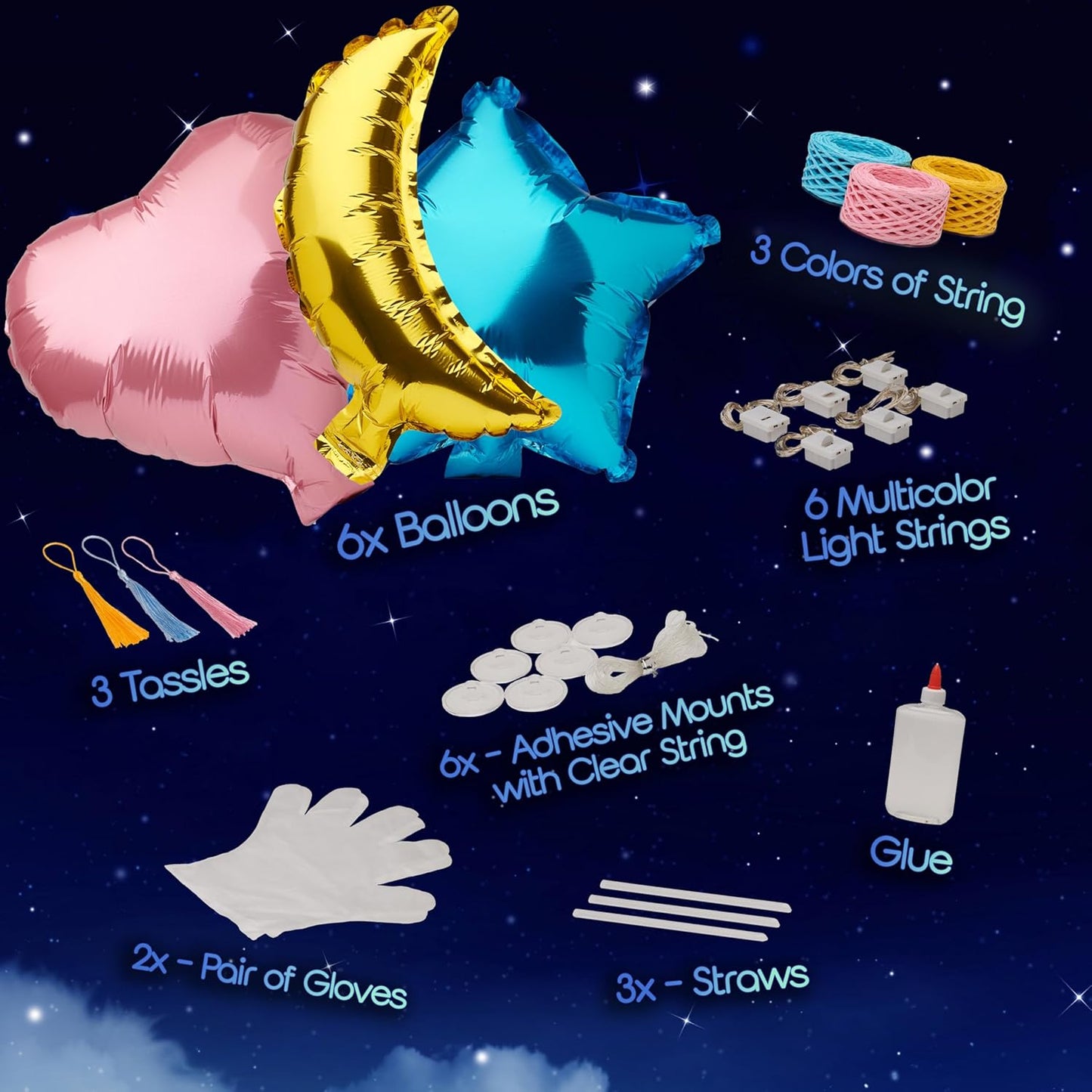 Going Creative 3D String Art Kit for Kids Ages 6-12 – Light-Up DIY Craft Kit with LED Lights, Tassels & Wall Mount – Fun Arts & Crafts Gift for Girls & Boys, STEM Toy, Screen-Free Activity