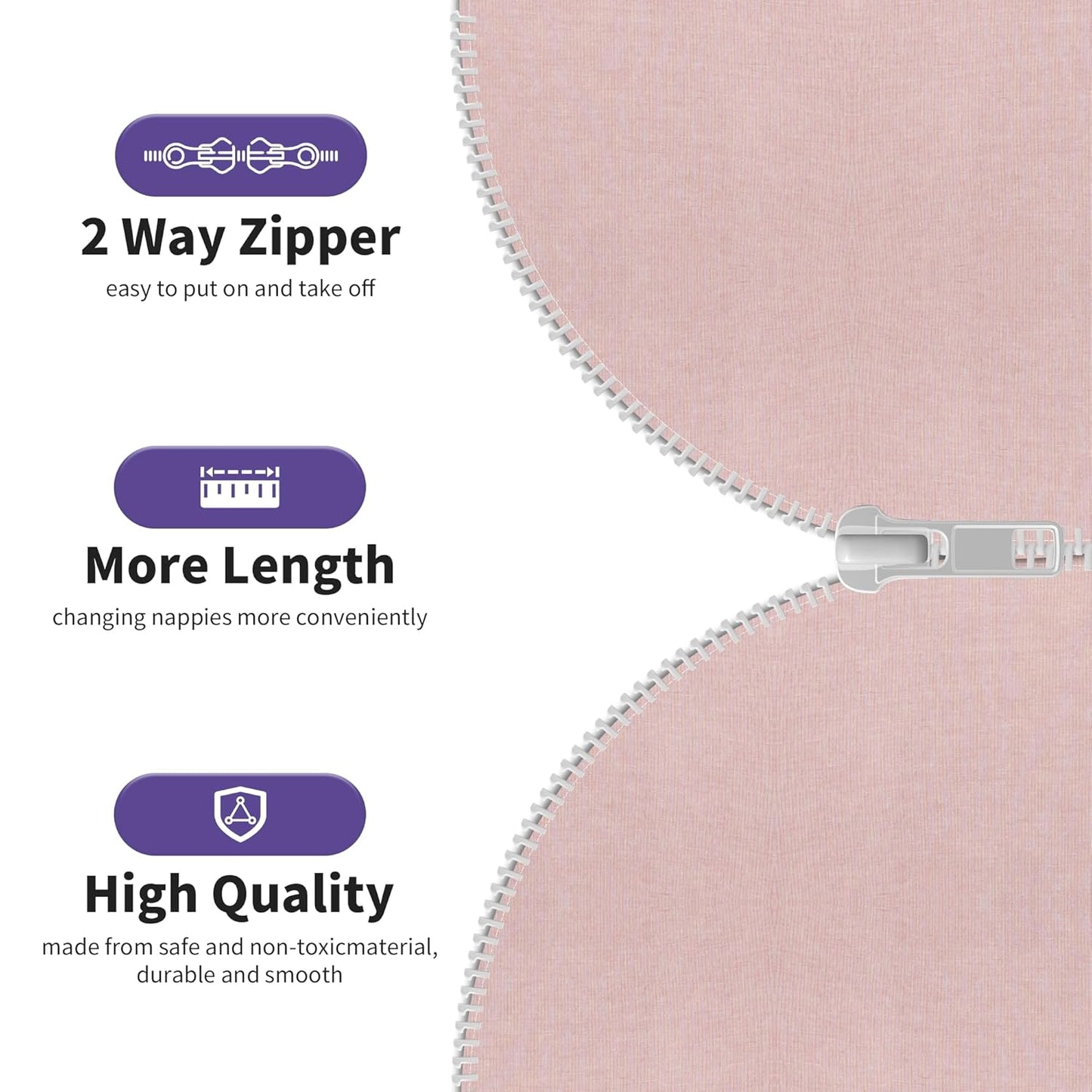 PuppyPaws Baby Sleep Sack, Transition Swaddle, Sleep Sack 6-9 Months, Wearable Blanket Baby with 2-Way Zipper, Swaddles for Newborns Summer, 95% Rayon derived from Bamboo, 5% Spandex