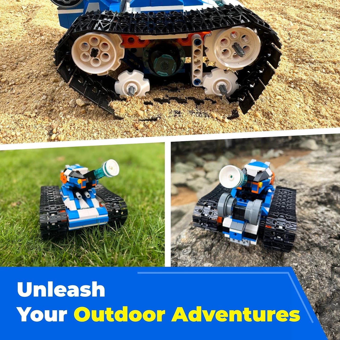 STEM Robot Toy 6-in-1 Robot Building Kit for Boys Age 8-12, APP Remote Control STEM Coding Toys, Educational Robotics Gifts for Boys Girls Kids Ages 7 8 9 10 11 12 (480 Pieces)