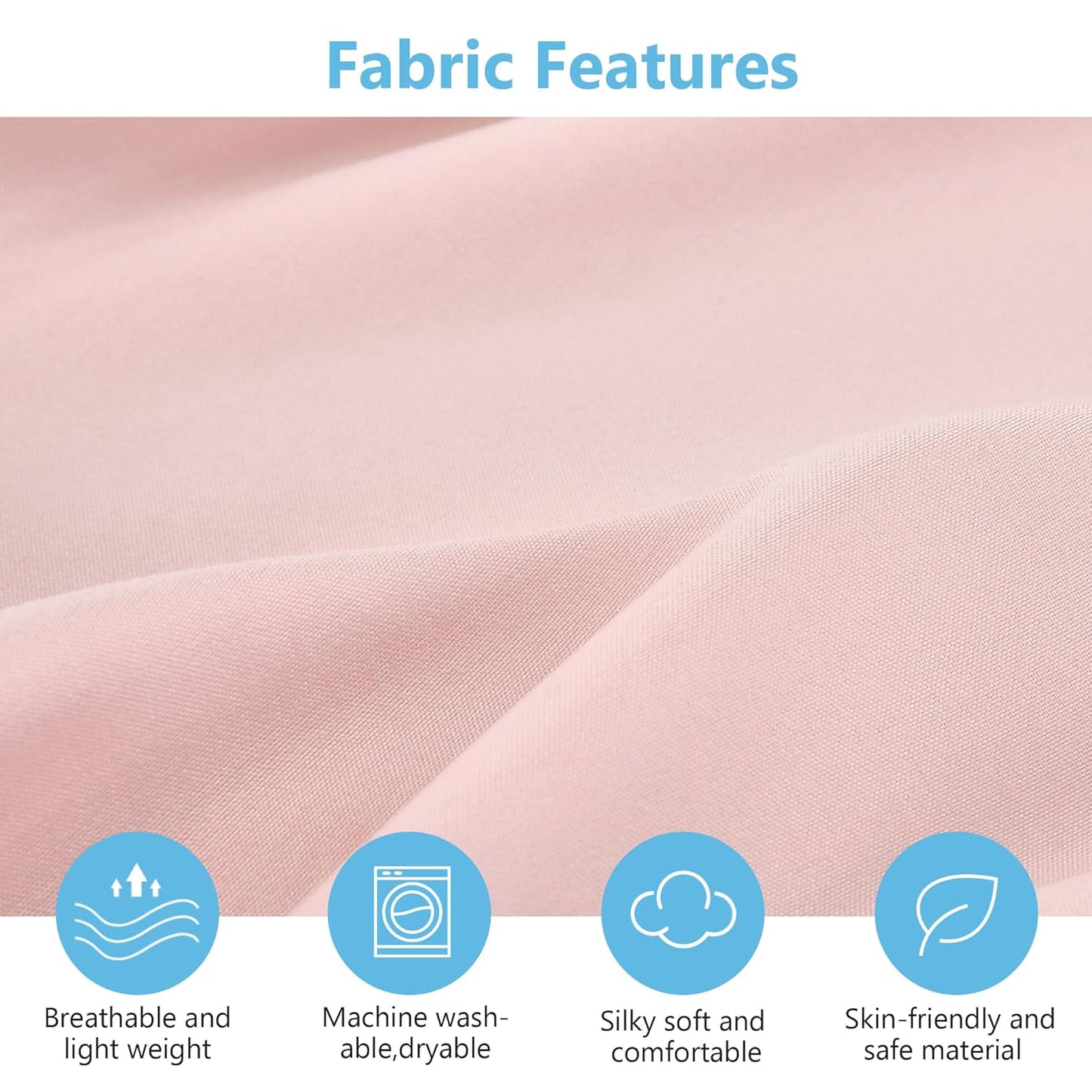 TILLYOU Baby Crib Sheets for Boys Girls, Super Soft Toddler Bed Sheets, 2 Pack Sheets for Standard Crib Mattress 28x52in, Light Purple and Light Pink