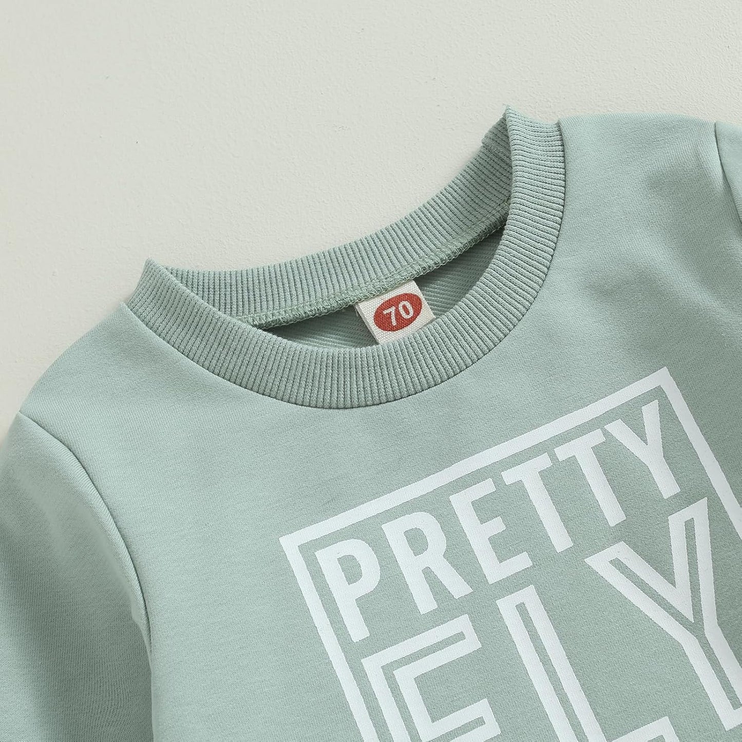 Baby Boy Clothes Fall 6 12 18 24 Months Football Long Sleeve Pullover Tops & Pant Sets Toddler Winter Outfits