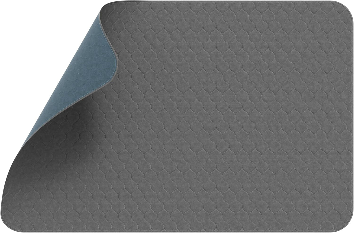 Inspire Underpads | Stain Hiding Gray Reusable Incontinence Bed Pads | Waterproof Mattress Pad | for Adults Babies and Dogs (34 X 52 - 1 Pack)