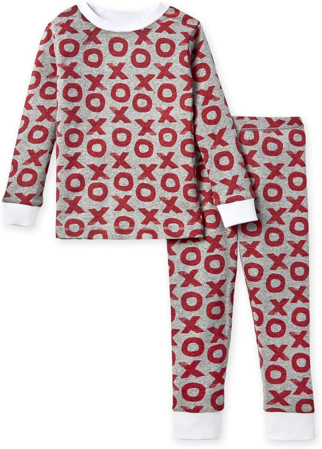 Burt's Bees Baby Boys' 2-Piece Long Sleeve Tee and Pants Organic Cotton Pajama Set