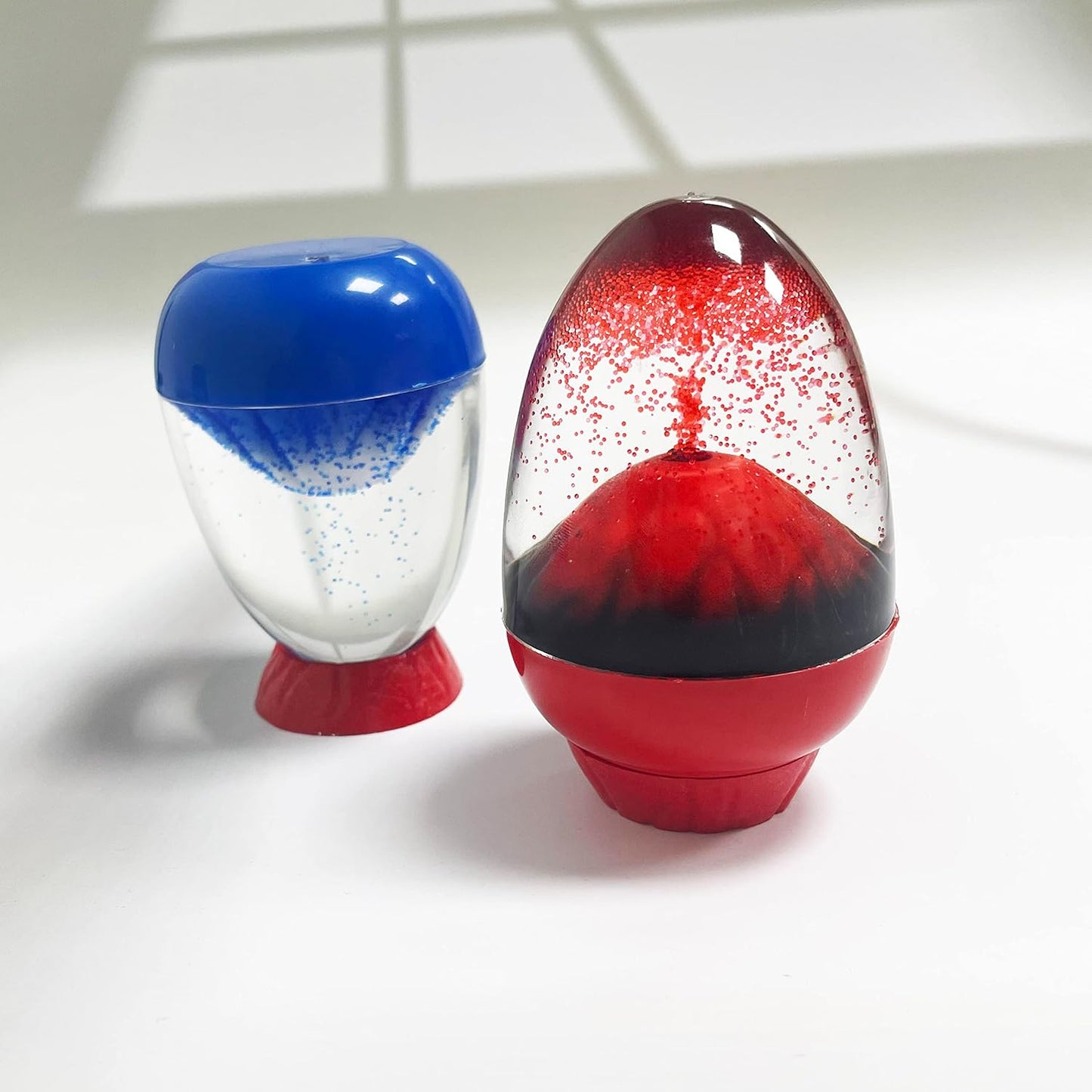 Volcano Motion Bubble Machine from The Bottom up to Erupt Imitation Volcanic Toys Sensory Perspective Enjoyment Decompression and Relaxation Volcanic Toy Desk Toy