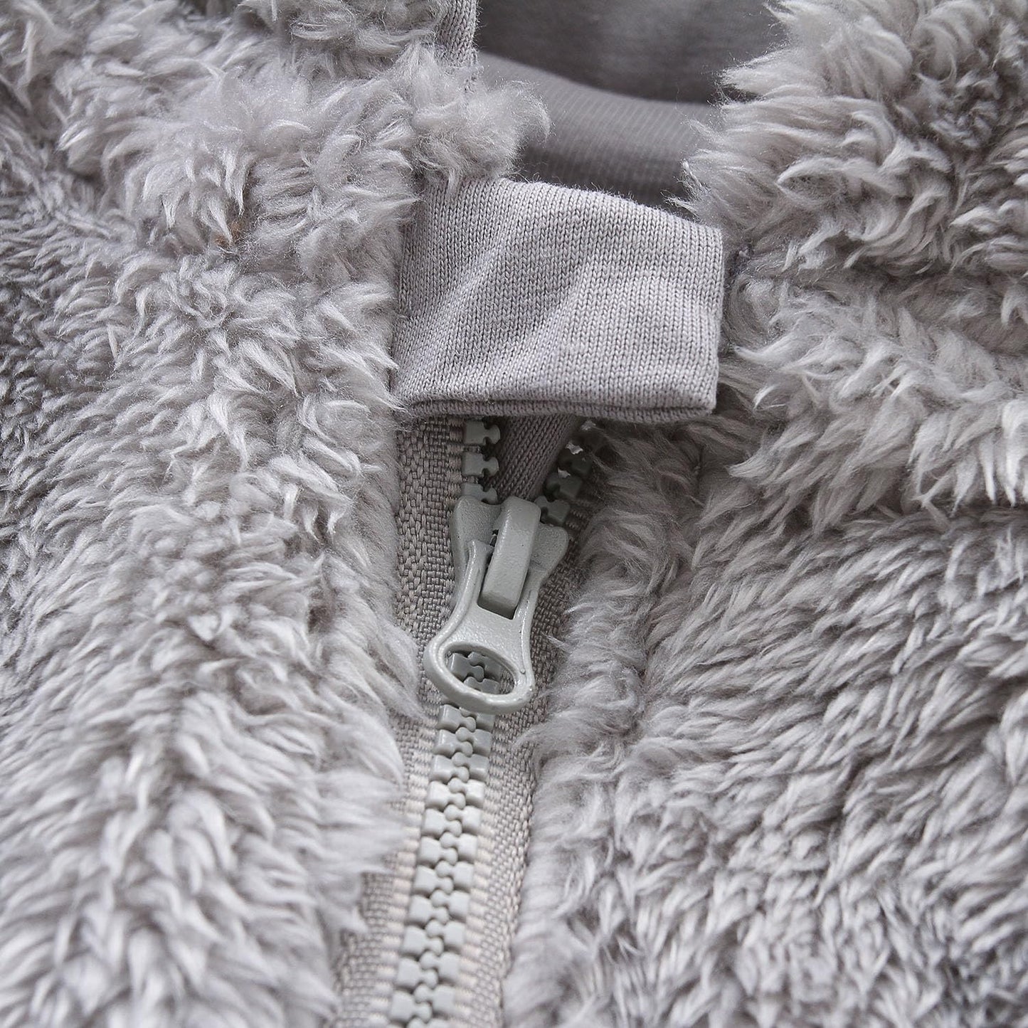 Newborn Baby Snowsuit Fleece Lined Onesie Outfits Warm Hooded Romper for Infant