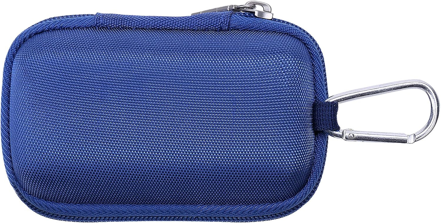 khanka Hard Carrying Case Replacement for Speks Geode Magnetic Fidget Sphere - Pentagons 12-Piece Set - Slate, Holds 24 pieces Magnetic Fidget Sphere, Case Only (Blue)